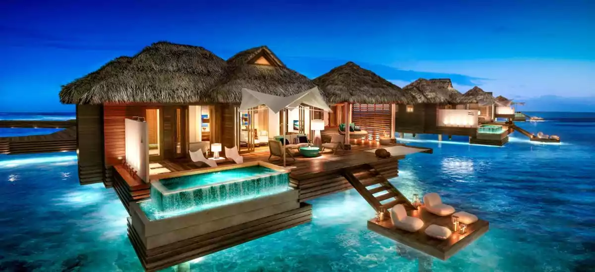 Overwater Bungalow In Turks And Caicos