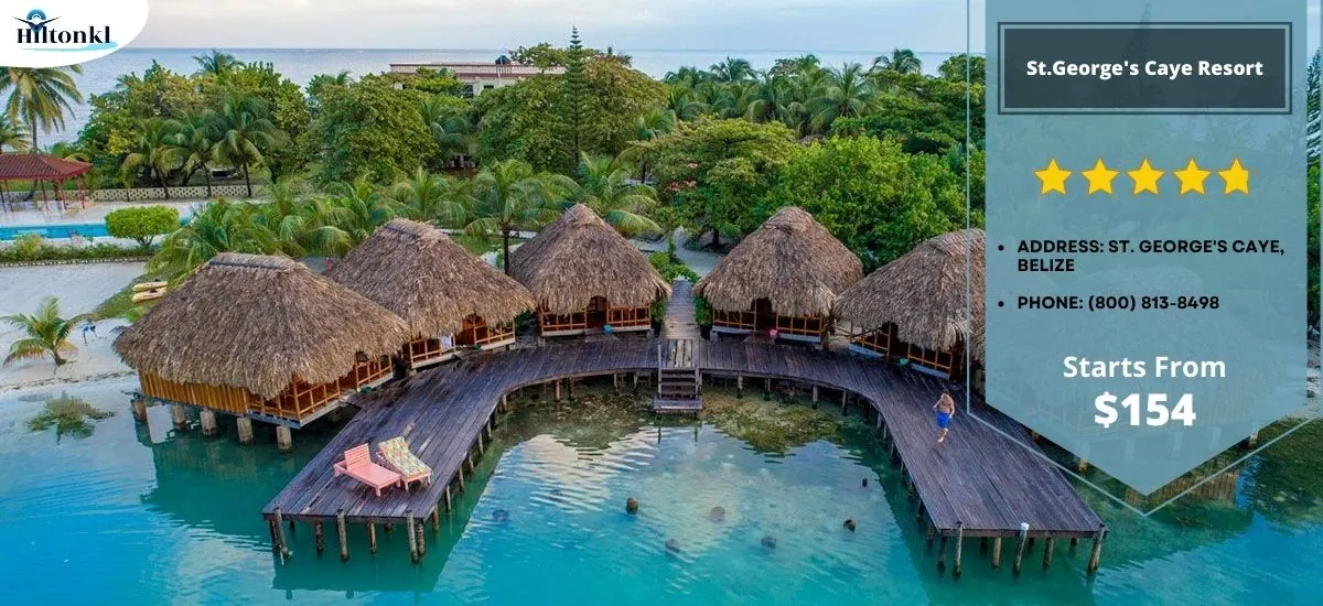 Overwater Bungalows In Belize