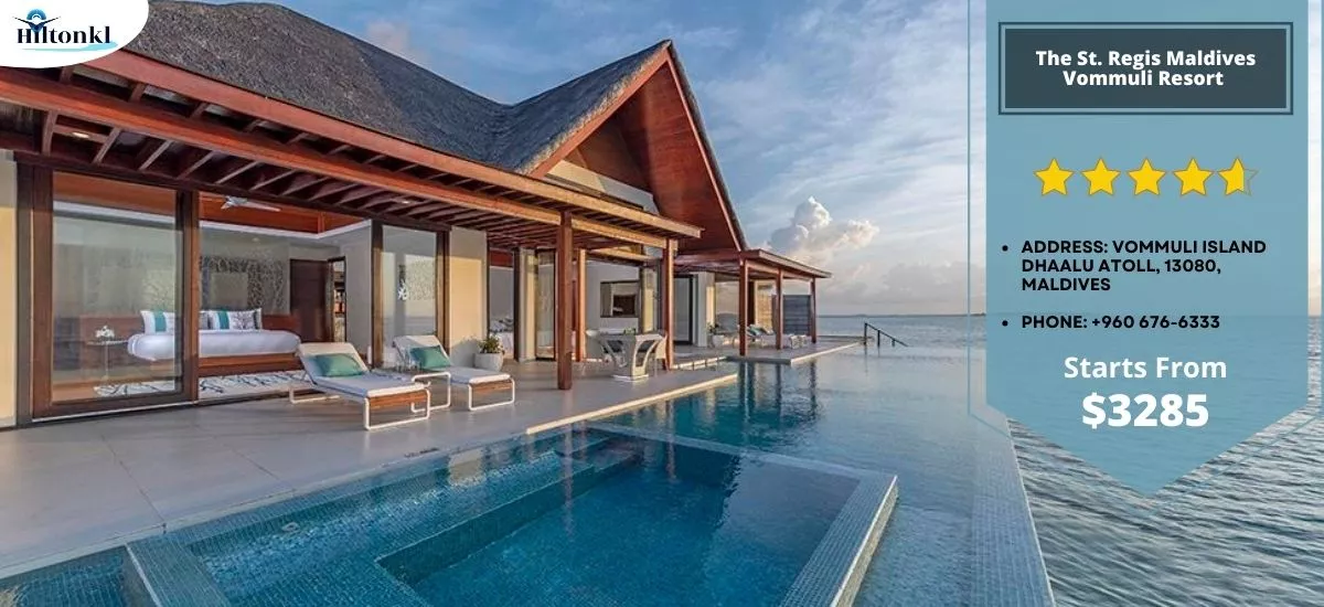 The St. Regis Maldives Vommuli Resort 