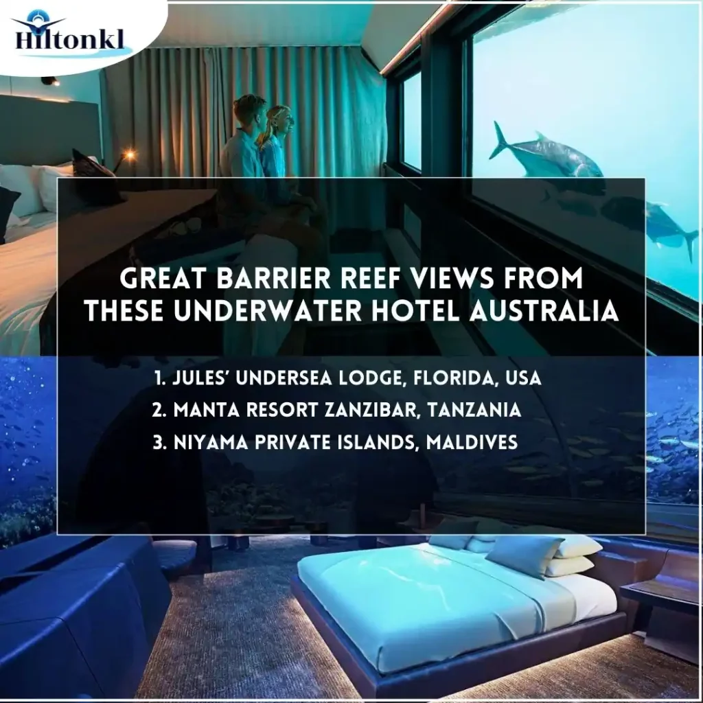 underwater hotel australia